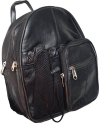 Genuine Leather Lambskin Backpack Sling Body Bag #2004