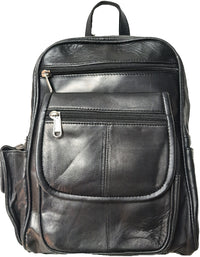 Genuine Leather Lambskin Backpack Sling Body Bag #2018