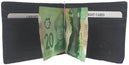 Genuine Lambskin Leather Men's Wallet with Bill Clip #4257