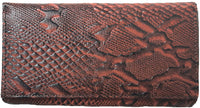Genuine Leather Ladies Medium Wallet #7462 P