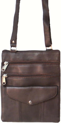 Genuine Lambskin Leather Shoulder Slim Bag #8089