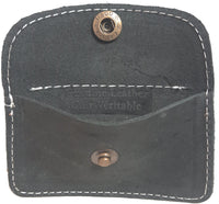 Genuine Leather Cowhide Mini Belt Pouch #8655