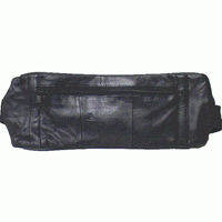 Genuine Leather Lambskin Flat Fanny Bag / Belt Pouch #3035