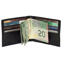 Genuine Leather Lambskin Men's Wallet with Bill Clip #4057
