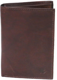 Genuine Leather Lambskin Men's Tri-fold Wallet #4183