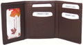 Genuine Cowhide Leather RFID Men's Trifold Wallet #4670
